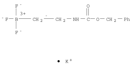 Potassium benzyl N-[2-(trifluoroboranuidyl) ethyl]carbamate